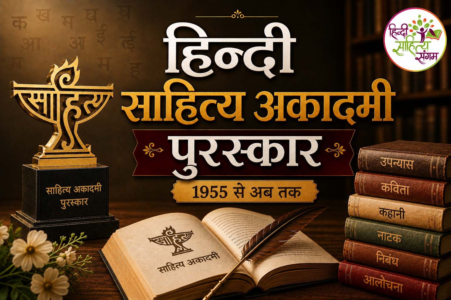 Read more about the article हिन्दी साहित्य अकादमी पुरस्कार – 1955 से अब तक