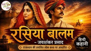 Read more about the article रसिया बालम – जयशंकर प्रसाद | हिंदी कहानी | राजस्‍थानी लोक-कथा